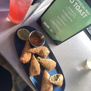 Dukunoo Jamaican Kitchen - Crispy ACKEE ROLLS and the one love - Caribbean Near Me - Miami, Florida