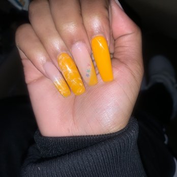 Diamond Hands Nail Spa - Nails Before and After Amazing work !!! - Nail Salons Near Me - San Leandro, California