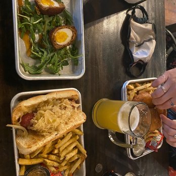 Stein - Scotch egg, sausage, IPA, fish and chips - Beer Bar Near Me - Leavenworth, Washington Stein - Scotch egg, sausage, IPA, fish and chips - Beer Bar Near Me - Leavenworth, Washington
