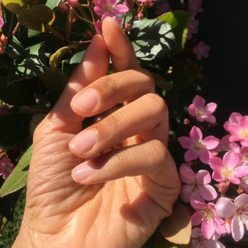 French Nail & Spa - Lynn provided a clean and simple buffed natural nail manicure, perfect for a soft spring look. - Nail Salons Near Me - Cypress, California French Nail & Spa - Lynn provided a clean and simple buffed natural nail manicure, perfect for a soft spring look. - Nail Salons Near Me - Cypress, California