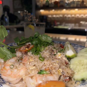 Forever Thai - Khao Phad Fried Rice with shrimp - Thai Near Me - Brooklyn, New York Forever Thai - Khao Phad Fried Rice with shrimp - Thai Near Me - Brooklyn, New York