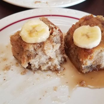 Debbie's Cafe - Half of banana bread French toast special - Breakfast & Brunch Near Me - New Hartford, New York