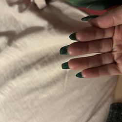 Cosmo Nail Bar - Acrylic left underneath and lumps