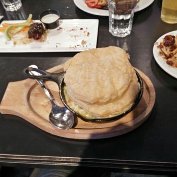 The Trestle - Cast Iron Chicken Pot Pie - Cocktail Bars Near Me - Astoria, New York The Trestle - Cast Iron Chicken Pot Pie - Cocktail Bars Near Me - Astoria, New York
