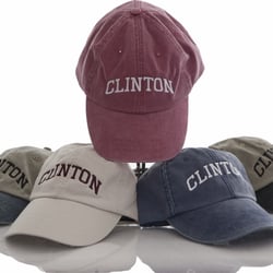 Village Crossing On Green - Clinton baseball caps