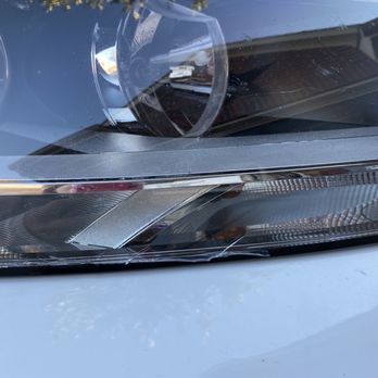 Caliber Collision - Headlight cracked, bumper scratched - Body Shops Near Me - Colleyville, Texas Caliber Collision - Headlight cracked, bumper scratched - Body Shops Near Me - Colleyville, Texas