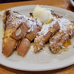 Blueberry Hill Pancake House - Coconut Almond French Toast at Blueberry Hill Pancake House Indianapolis