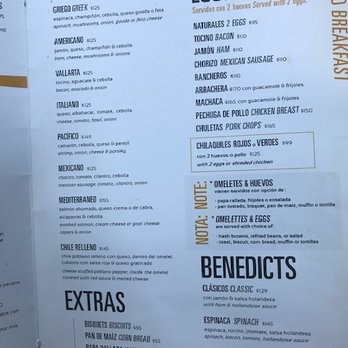 Coco's Kitchen - menu December 2018 - Breakfast & Brunch Near Me - Puerto Vallarta, JAL
