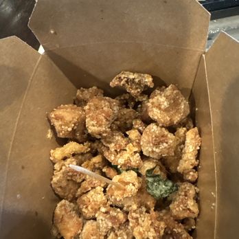 Dago Bento House - Bland popcorn chicken - Noodles Near Me - Chino Hills, California Dago Bento House - Bland popcorn chicken - Noodles Near Me - Chino Hills, California
