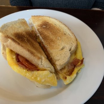Starry Night Espresso Cafe - Egg, bacon, cheese sandwich on sourdough - Cafes Near Me - Fort Collins, Colorado Starry Night Espresso Cafe - Egg, bacon, cheese sandwich on sourdough - Cafes Near Me - Fort Collins, Colorado