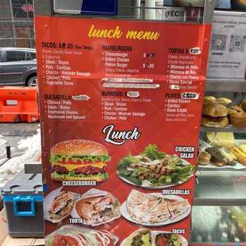 El JEFECITO NY - Lunch menu as of 2/2/22 - Food Trucks Near Me - New York, New York El JEFECITO NY - Lunch menu as of 2/2/22 - Food Trucks Near Me - New York, New York