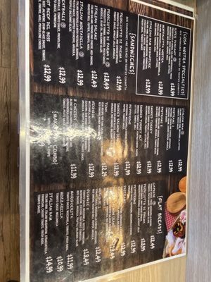 Menu photo 6 Cosa Nostra Clermont, FL