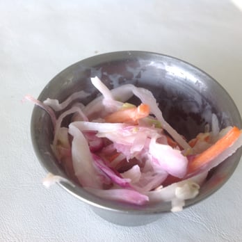 River Heights Restaurant - Slaw (pickled type vegetables but tastes plain) - American Near Me - Crump, Tennessee