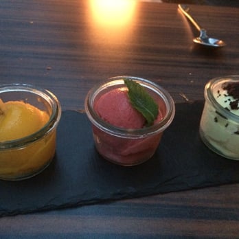 am kai | restaurant. seafood. drinks. elbblick - desert of the day - Seafood Near Me - Hamburg, HH