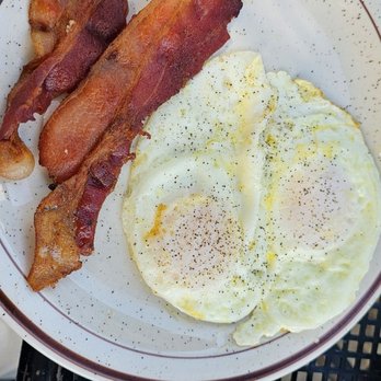 Our Kitchen - We split the bacon. Thick cut and perfectly cooked. - Breakfast & Brunch Near Me - Minneapolis, Minnesota Our Kitchen - We split the bacon. Thick cut and perfectly cooked. - Breakfast & Brunch Near Me - Minneapolis, Minnesota