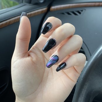 StarNailsBar - Cat eye nail detail gel acrylic set - Nail Salons Near Me - Vista, California StarNailsBar - Cat eye nail detail gel acrylic set - Nail Salons Near Me - Vista, California