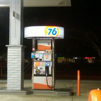 76 - a gas station at night - Gas Stations Near Me - Citrus Heights, California