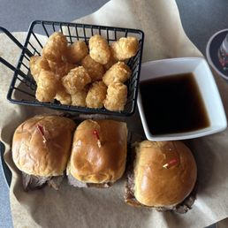 Prime rib sliders Prime rib sliders