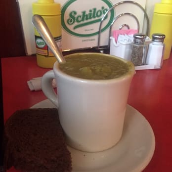 Schilo's - Split pea soup and rye bread - Delis Near Me - San Antonio, Texas