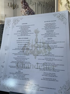 Menu photo 6 Chandelier Lounge Cuisine Jamul, CA