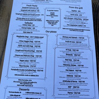 400 Grader - Menu - Pizza Near Me - Malmö, M