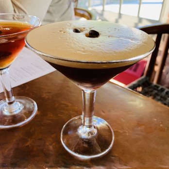 Simon Pearce - Espresso martini - New American Near Me - Quechee, Vermont