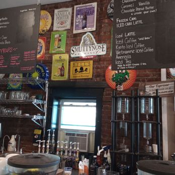 Bank Square Coffeehouse - Lots of choices for hot and cold beverages. - Coffee & Tea Near Me - Beacon, New York
