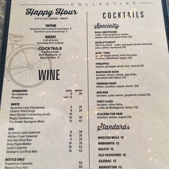 Boathouse Collective - Menu 8.31.17 - New American Near Me - Costa Mesa, California