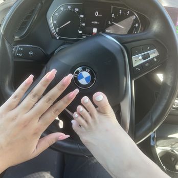 Nü Nails - Chrome gel X and gel pedicure - Nail Salons Near Me - San Jose, California