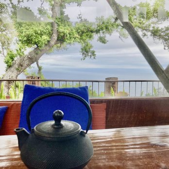 Nepenthe - Green tea - New American Near Me - Big Sur, California Nepenthe - Green tea - New American Near Me - Big Sur, California
