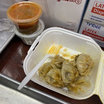 Hot N Spicy Restaurant - Chicken momo  They don't have BUFF MOMO I want , take a while to get my orrder ( 20mins) the chef need to speed up or hire more chef pls, - Indian Near Me - Irving, Texas