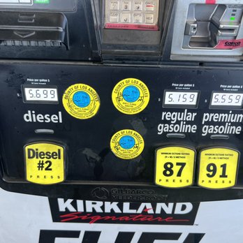 Costco Gasoline - Gas Stations Near Me - Commerce, California