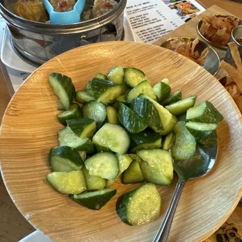 Hi Trendy Dumpling - Cucumber Salad - Szechuan Near Me - Houston, Texas Hi Trendy Dumpling - Cucumber Salad - Szechuan Near Me - Houston, Texas