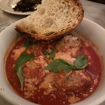 La Pecora Bianca - Meatballs appetizer nice to share - Bars Near Me - New York, New York La Pecora Bianca - Meatballs appetizer nice to share - Bars Near Me - New York, New York
