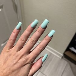 Venue Nails & Spa - Teal Square Full Set
