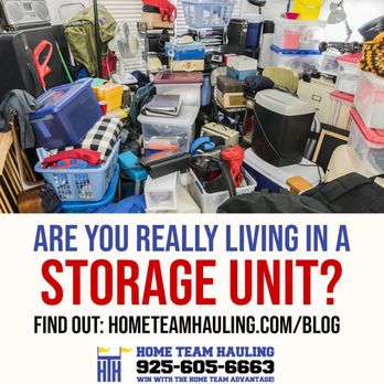 Home Team Hauling - Time to get rid of the stuff that is weighing you down? Get a free quote https://hometeamhauling.com/are-you-living-in-a-storage-unit/ - Junk Removal & Hauling Near Me Home Team Hauling - Time to get rid of the stuff that is weighing you down? Get a free quote https://hometeamhauling.com/are-you-living-in-a-storage-unit/ - Junk Removal & Hauling Near Me