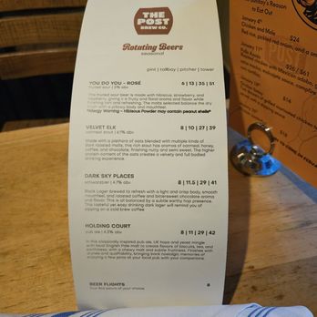 The Post Colorado - Rosedale - Seasonal Pours - Chicken Shop Near Me - Denver, Colorado