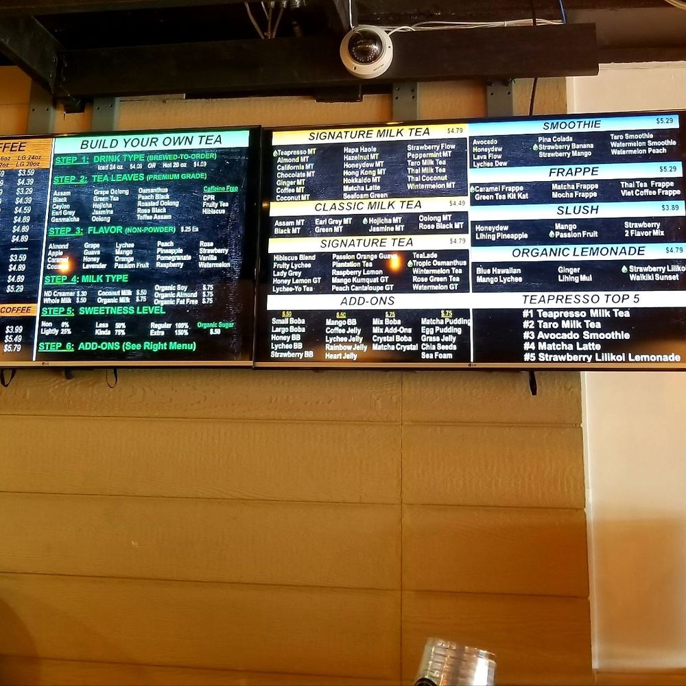 Teapresso Bar - Menu - Bubble Tea Near Me - Waipahu, Hawaii Teapresso Bar - Menu - Bubble Tea Near Me - Waipahu, Hawaii