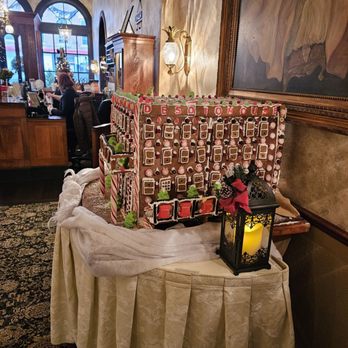 DeSoto House Hotel - Gingerbread house of the Desoto hotel - Hotels Near Me - Galena, Illinois