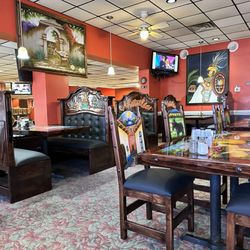 Updated booths and furniture