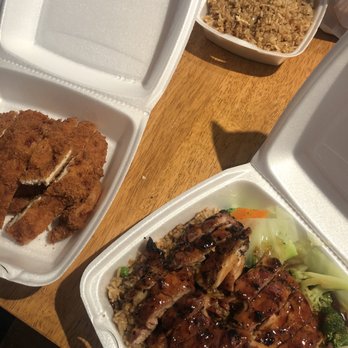 TK Teriyaki Kitchen - Lemon chicken and teriyaki plates. Portions were incredible generous. - Japanese Near Me - San Antonio, Texas TK Teriyaki Kitchen - Lemon chicken and teriyaki plates. Portions were incredible generous. - Japanese Near Me - San Antonio, Texas