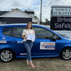 Patriot Driving School - Celebrating our drivers is one of our favorite things to do! We've helped get over 200+ students on the road - just like Katey Lane!