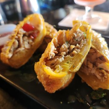 Smooth Bar & Lounge - Jerk Chicken Eggrolls - Wine Bars Near Me - Concord, North Carolina