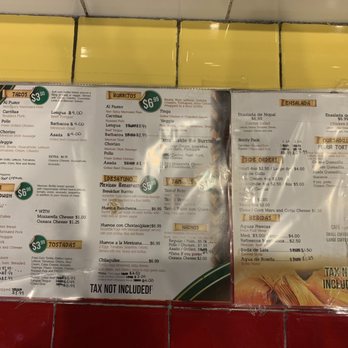 El Aguila - Menu - Mexican Near Me - New York, New York El Aguila - Menu - Mexican Near Me - New York, New York