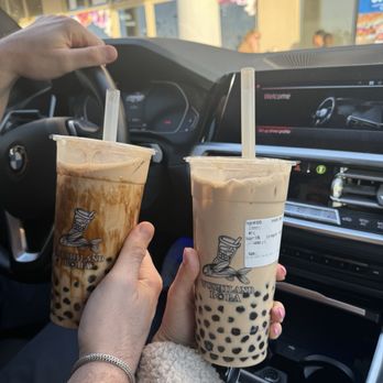 Wushiland Boba - Valencia - Black Milk Tea Brown Sugar Black Milk Tea 7/10. Good boba. Id recommend it if you're in the area - Bubble Tea Near Me - Stevenson Ranch, California Wushiland Boba - Valencia - Black Milk Tea Brown Sugar Black Milk Tea 7/10. Good boba. Id recommend it if you're in the area - Bubble Tea Near Me - Stevenson Ranch, California