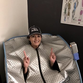 Xlevel Wellness - Pre-stair climb prep in the Infared Sauna. - Massage Near Me - Los Angeles, California Xlevel Wellness - Pre-stair climb prep in the Infared Sauna. - Massage Near Me - Los Angeles, California
