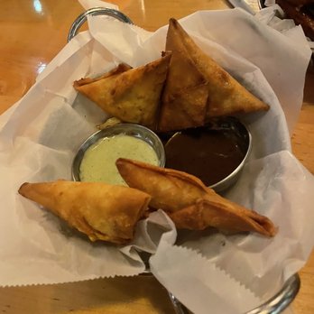 Malai Kitchen - Vegetable Spicy Crispy Samosas - Vietnamese Near Me - Southlake, Texas