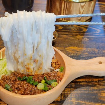 Fun Station - Signature flying noodles with minced pork! - Noodles Near Me - Honolulu, Hawaii