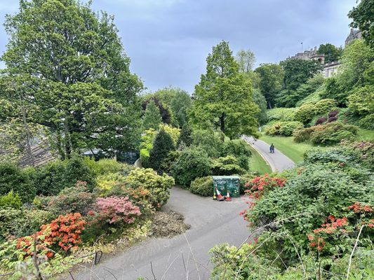 Princes Street Gardens by null