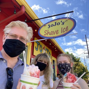 JoJo's Shave Ice - Colada Special and a Maddy Special! - Ice Cream & Frozen Yogurt Near Me - Waimea, Hawaii JoJo's Shave Ice - Colada Special and a Maddy Special! - Ice Cream & Frozen Yogurt Near Me - Waimea, Hawaii